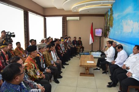 Pindahkan Ibu Kota, Jokowi Minta Izin Tokoh Masyarakat Kaltim