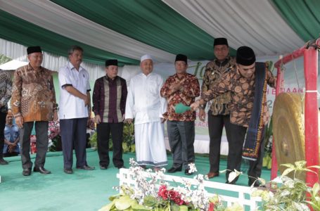 Menag Resmikan Proper Daerah Binaan Aceh Singkil
