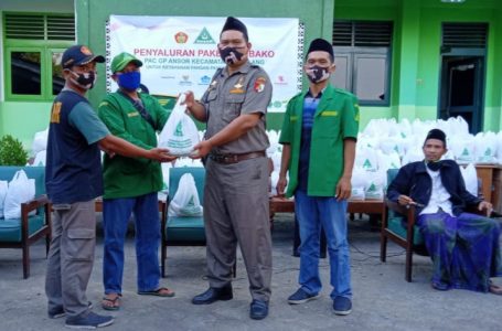 PAC Ansor Salurkan Bantuan ke Anggota & Pengurus se-Kecamatan Pemalang