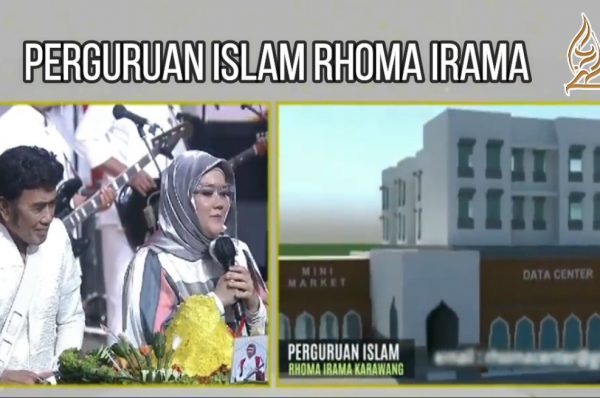 Mohon Doa Restu, Rhoma Irama Bangun Perguruan Islam di Karawang