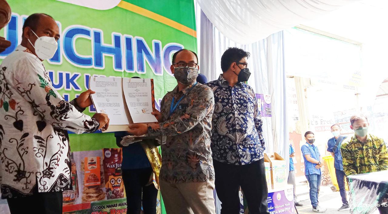 Bupati Pemalang Launching Produk UMKM di Gerai Indomaret