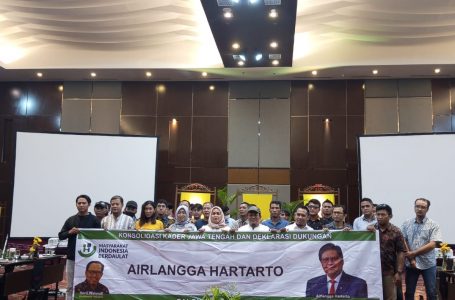 Deklarasi Presiden dari Jawa Tengah  Untuk Indonesia, MIB Serukan Pemenangan Airlangga Hartarto