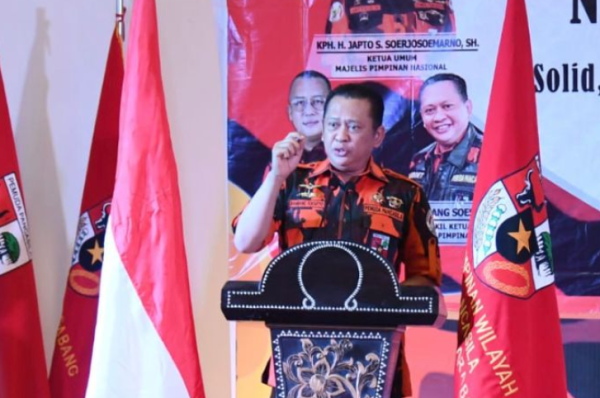 Ketua MPR RI Ajak Pemuda Pancasila Sulsel Tegakan Nilai-Nilai Luhur Pancasila