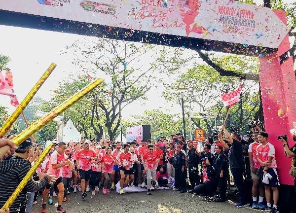 Ribuan Peserta dari Berbagai Komunitas Anak Muda Meriahkan Soekarno Run 2024
