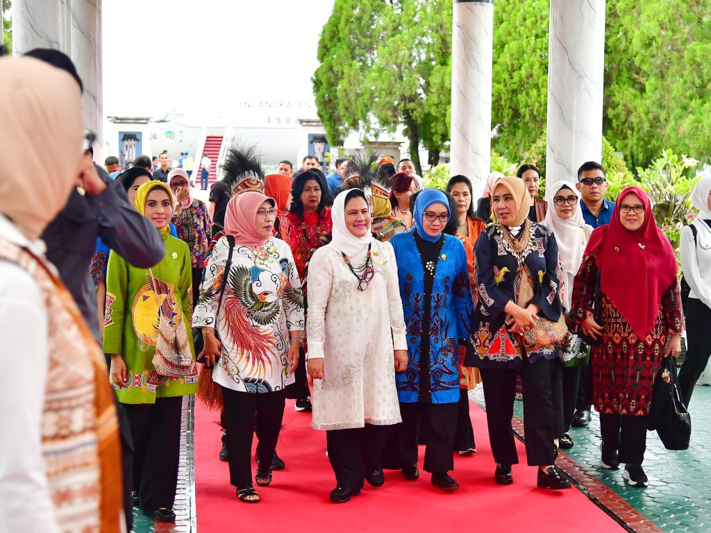 Ibu Negara Hadiri Puncak Peringatan HAN Tahun 2024 di Papua